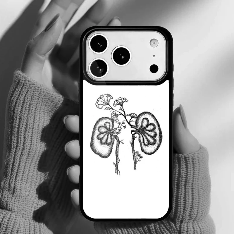 Detalle del diseño tridimensional en la funda