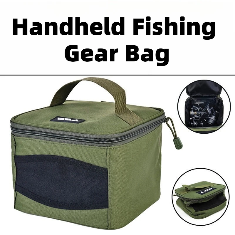 Bolsa de pesca impermeable Oxford gran capacidad para aparejos