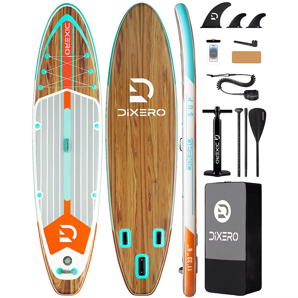 DIXERO tabla SUP de pesca inflable impermeable para adultos y kayak - imagen 4