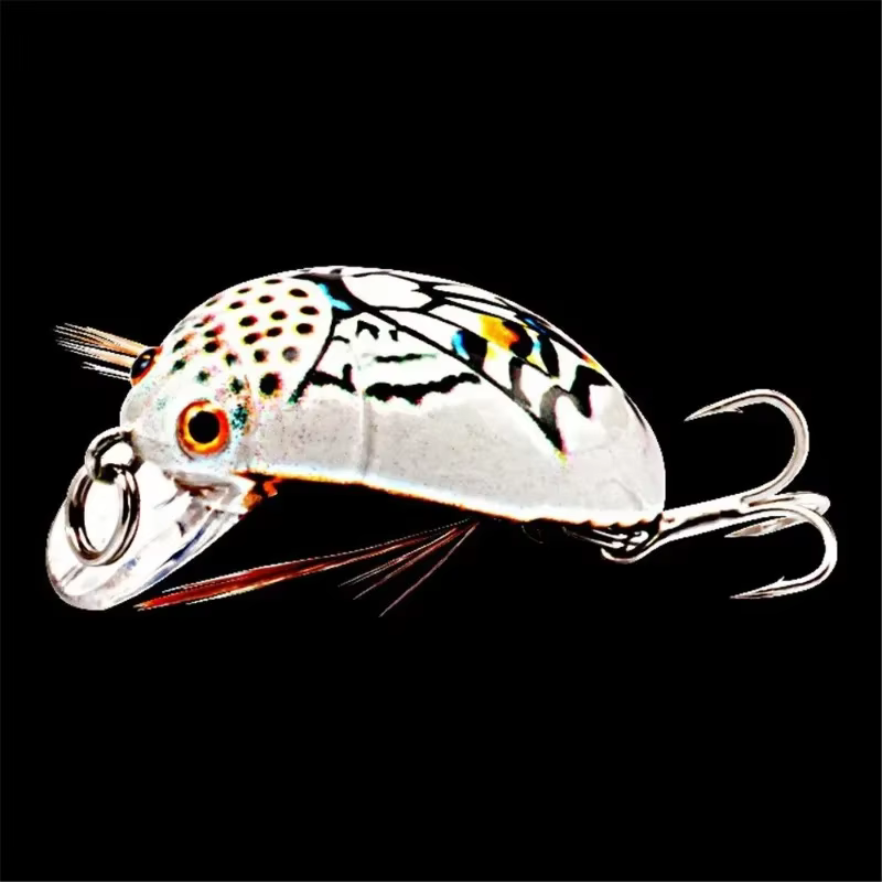 Micro Wobbler Escarabajo 3,8g – Flotante Topwater para pesca - imagen 2