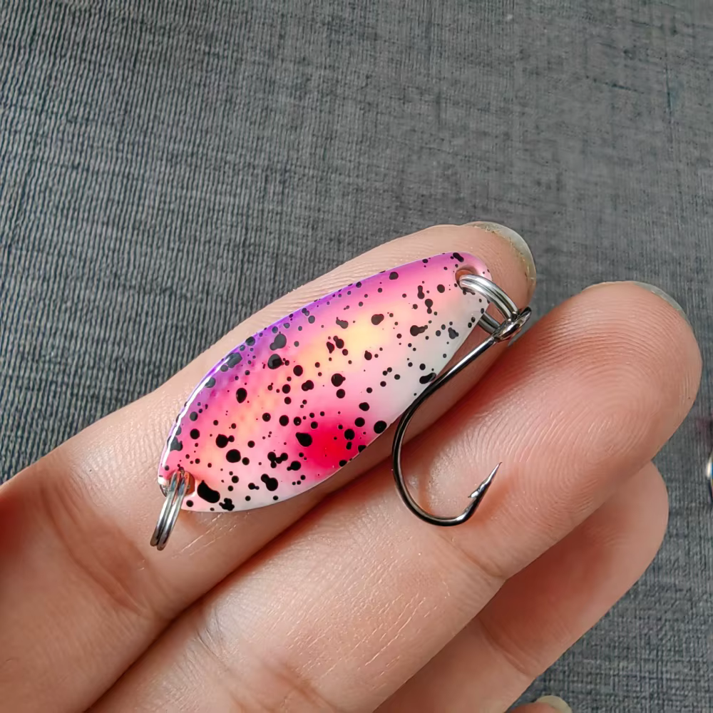MUKUN Mini Spoon Cuchara Señuelo Trucha Agua Dulce - imagen 5