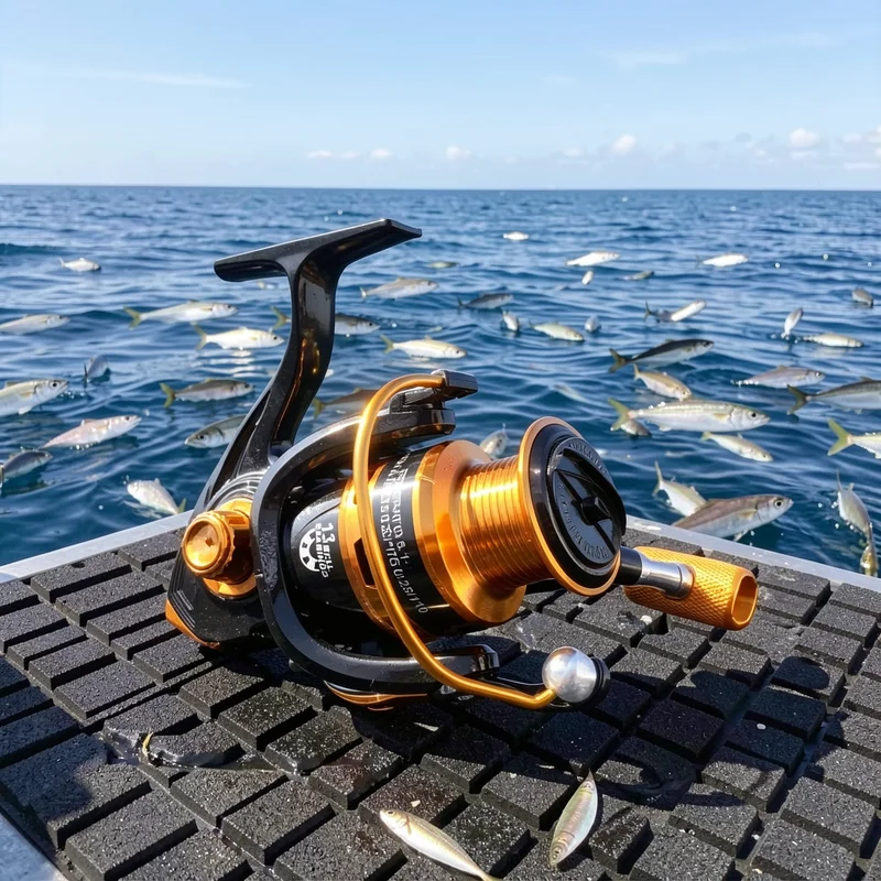 Carrete de pesca de agua dulce intercambiable izquierda/derecha - imagen 4