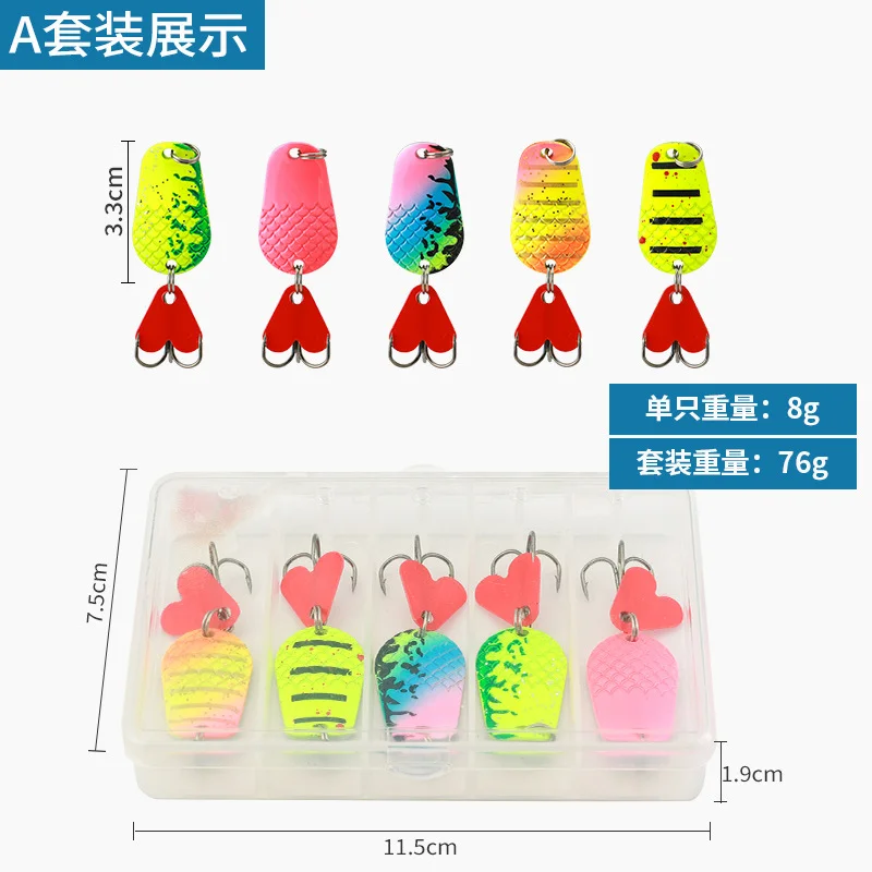 Colores y modelos del spin-jig