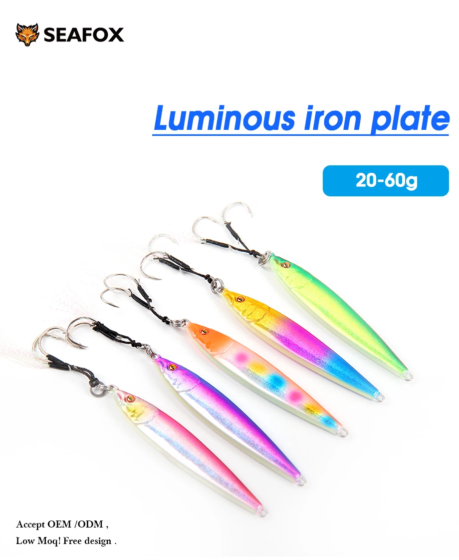 Jig metal Seafox para paso lento