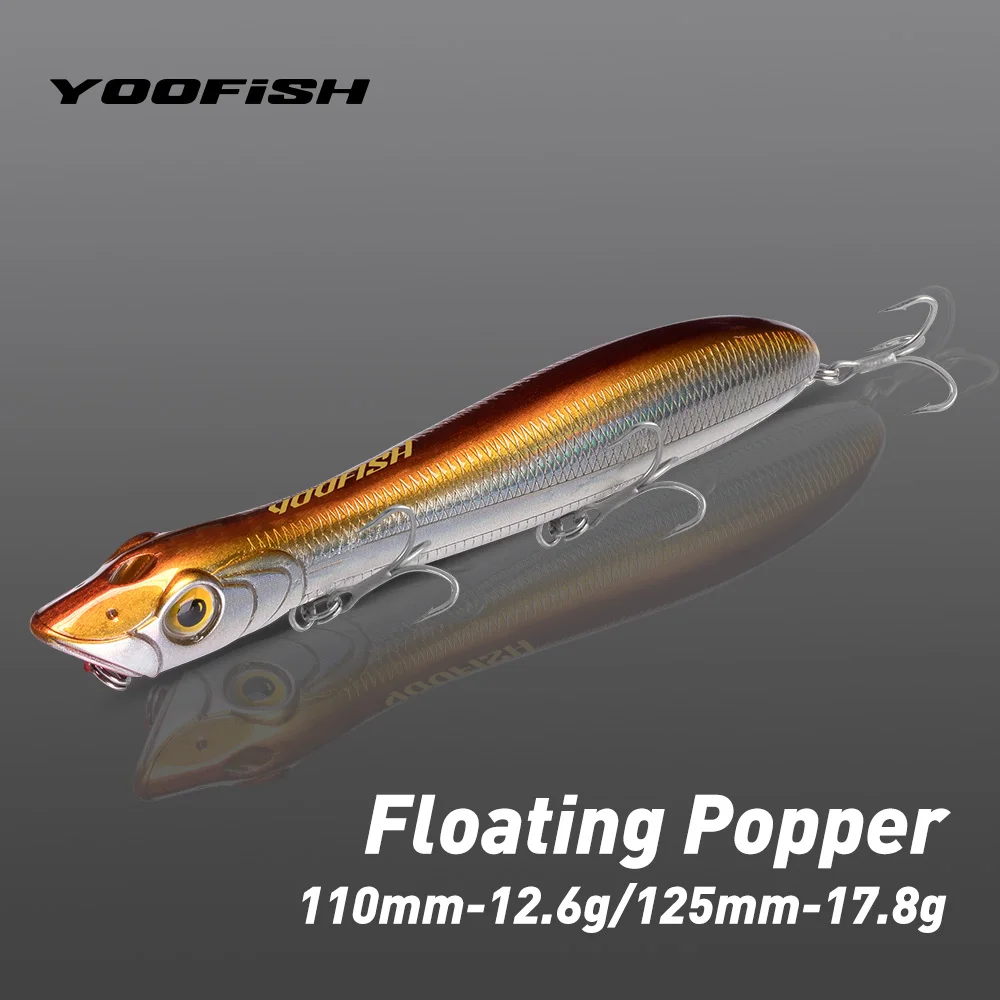 Popper de superficie de largo alcance señuelo flotante - imagen 5