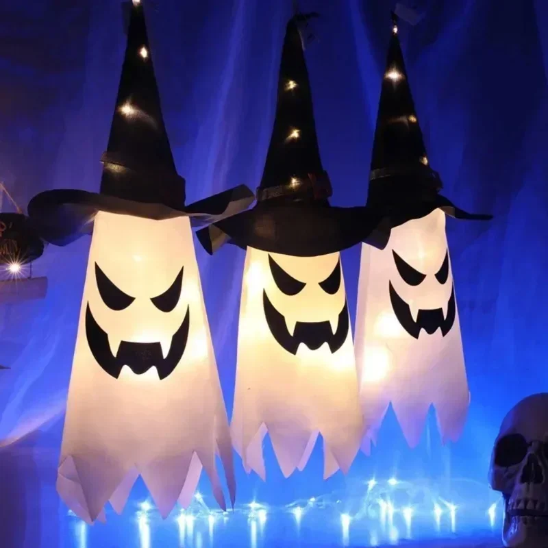 Lámpara LED Halloween espectral colgante para casa encantada noche - imagen 4