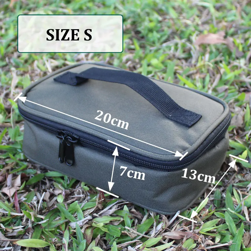 Bolsa de almacenamiento de accesorios de pesca de carpa Rigtrip