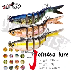 Walk Fish Crankbait articulado multisegmentado – swimbait de plástico