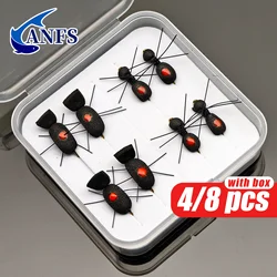 Moscas secas ANFS hormigas y escarabajos para trucha