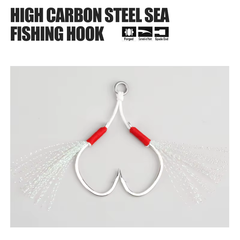 Jig Head TEASER HK005 Cuerpo Fuerte para Pesca Marina PIKE - imagen 4