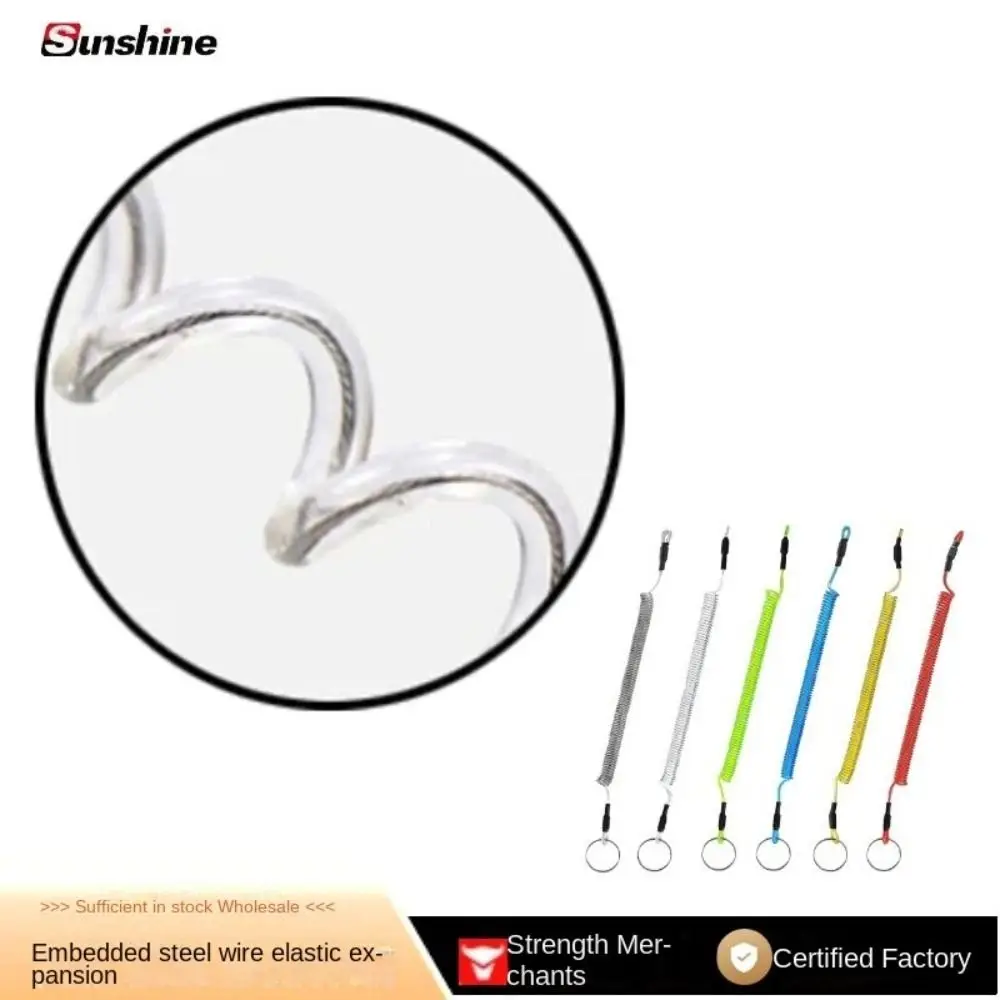 Cordón en espiral BLACKON para pesca y camping