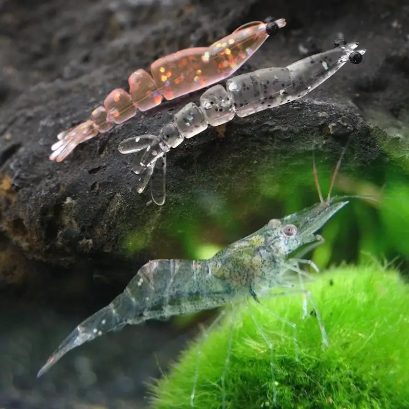 DUODUOYU Señuelo Camarón de Silicona Articulado para Pesca - imagen 5