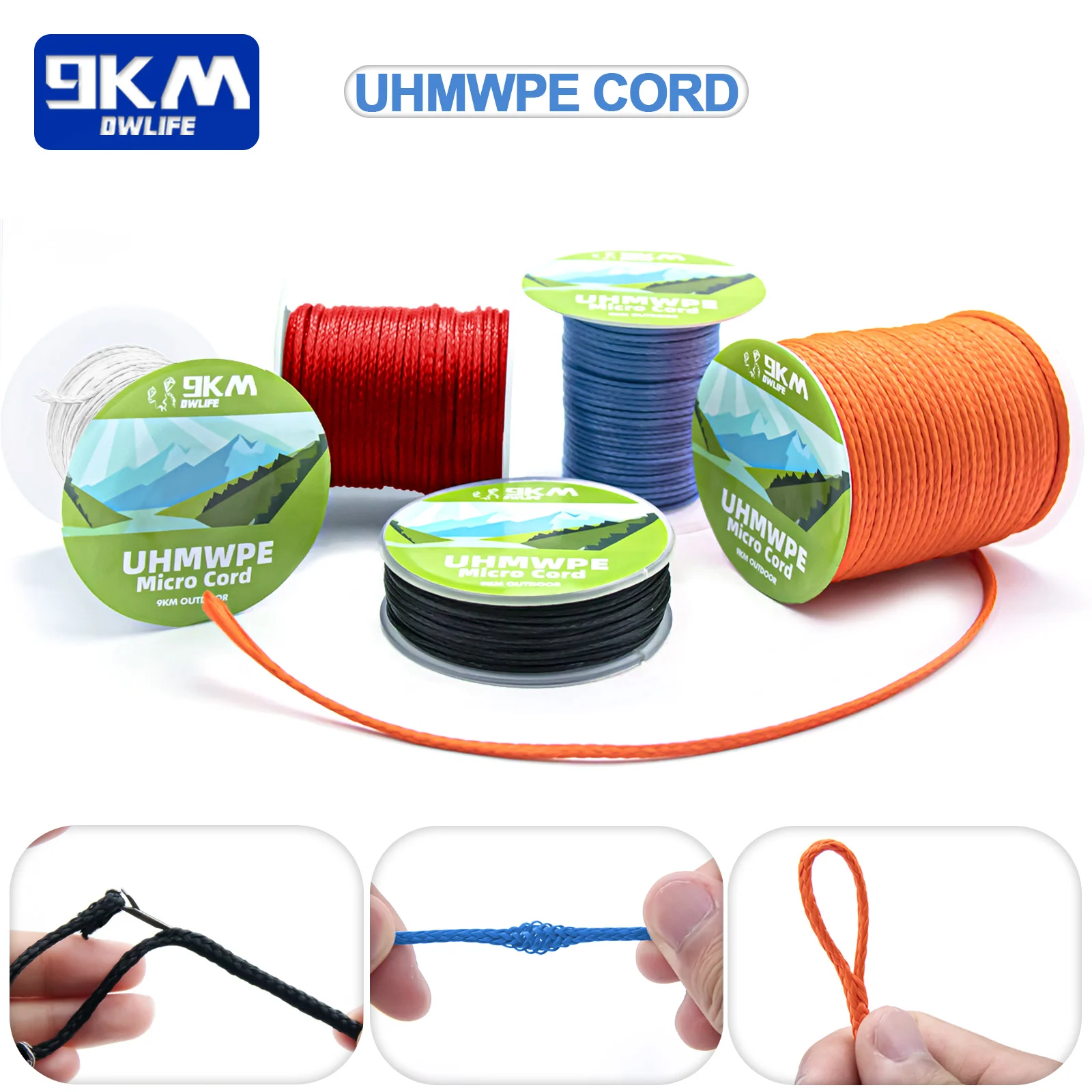Usos prácticos de la cuerda UHMWPE en actividades outdoor