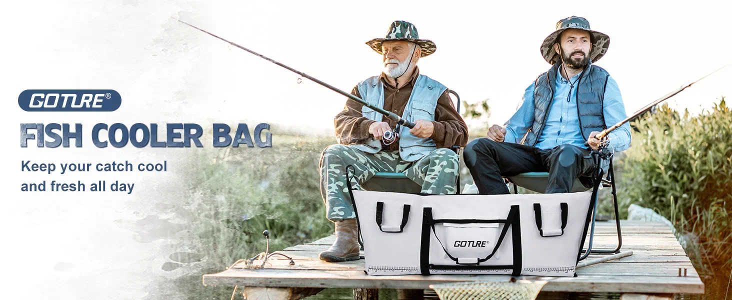 Bolsa enfriadora de pesca Goture impermeable 152 cm