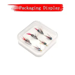 Brasshead insectos artificiales para trucha Ninfa Royal WulffFly