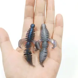 DUODUOYU Señuelos flotantes swimbait TPE para pesca de plástico blando