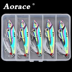 Aorace Señuelo Metal Vib para lucio y black bass
