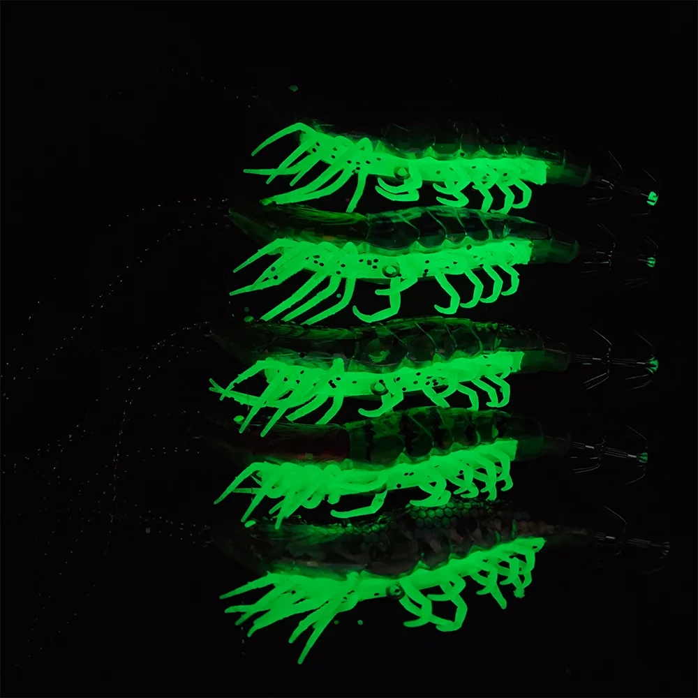 Señuelos Egi para calamar, luminosos y reflectantes UV - imagen 5