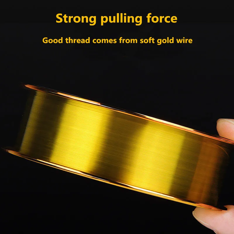 Lubina: Caña con recubrimiento de fluorocarbono y hilo nailon dorado - imagen 2