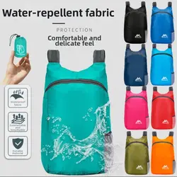 Mochila plegable ligera ultraligera 20L para viajes outdoor Packable High Quality