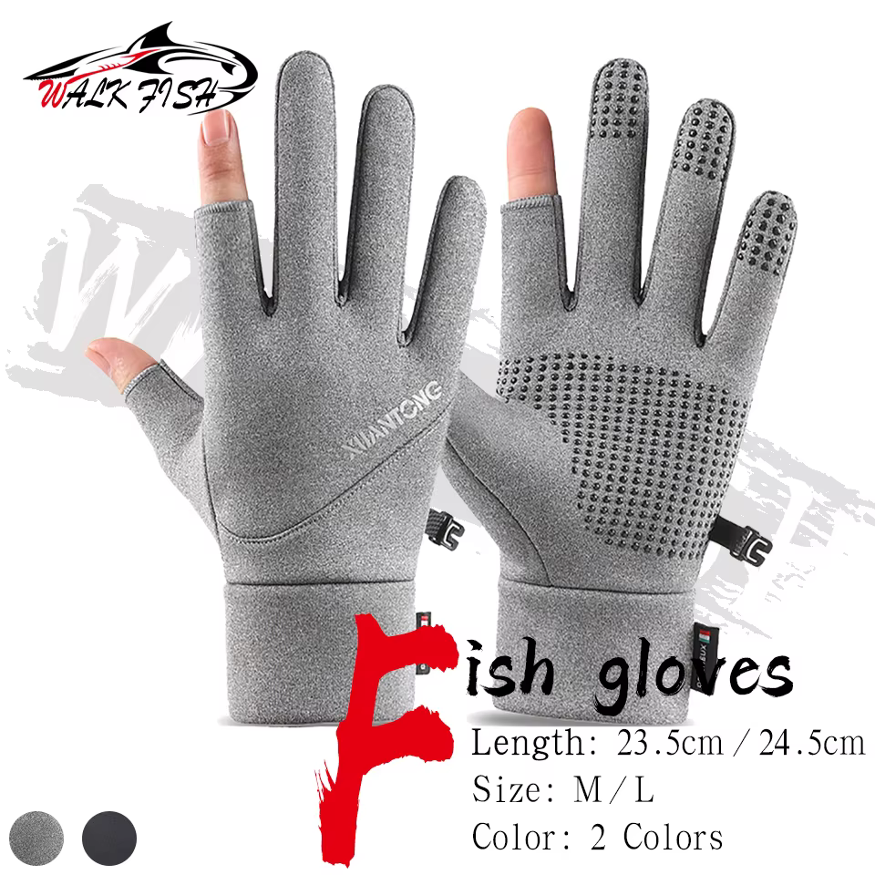Guantes WALK FISH Dediles Invierno Impermeables Antideslizantes - imagen 5