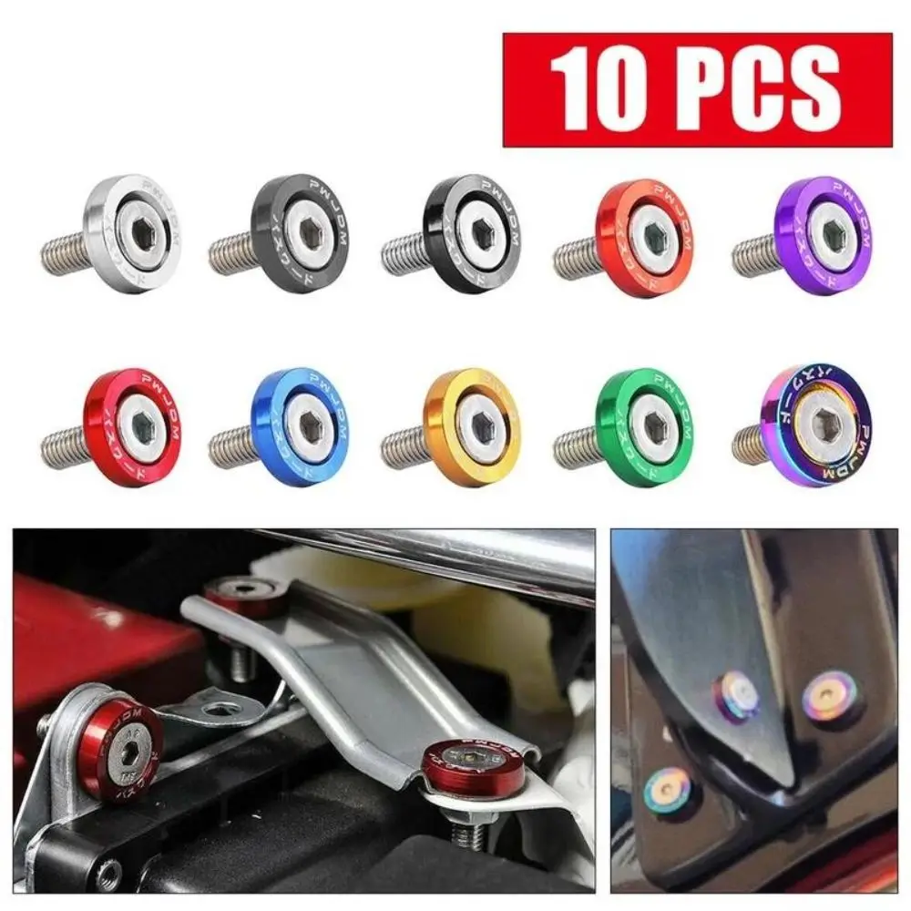 Tuercas M6 hexagonales de aleación de aluminio para scooter - imagen 5