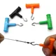 Herramienta para hacer nudos de pesca de carpa – acero inoxidable - imagen 5