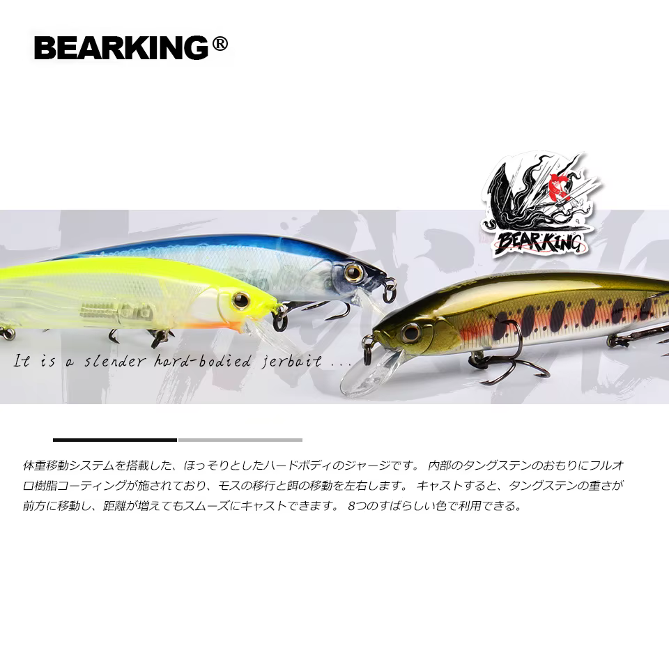 Bearking M131 Top Minnow 13cm 22g – Señuelo suspensión - imagen 4
