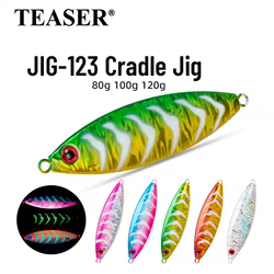 Cradle Jig Teaser J123 – Señuelo para jigging lento en mar