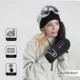 Guantes térmicos impermeables para pesca con pantalla táctil gruesos