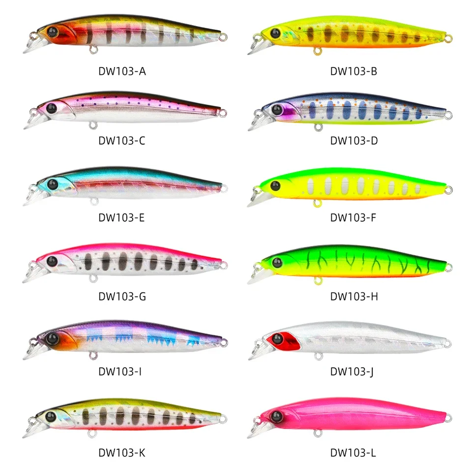 TSURINOYA 90SS Minnow 90mm - Señuelo hundimiento lento spinning - imagen 3