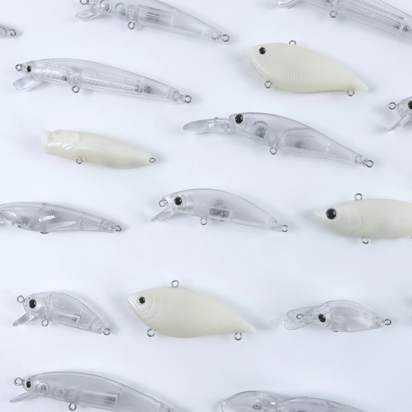 Kit de señuelos para DIY sin pintar Free Fisher – Mixtos - imagen 2