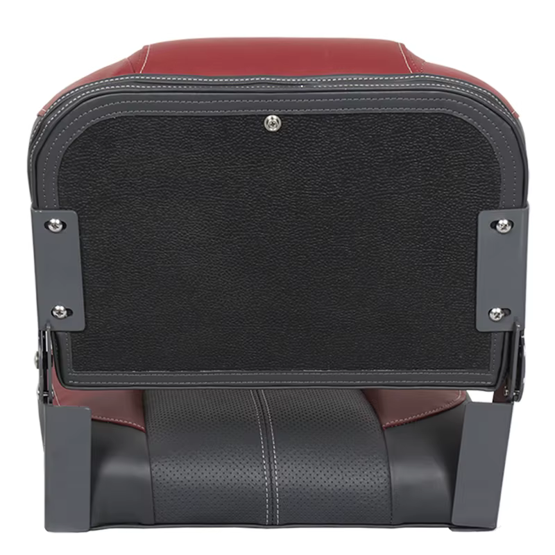 Asiento plegable barco de pesca ergonómico impermeable cuero PVC - imagen 5