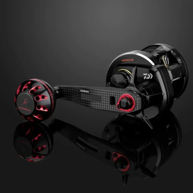 Manivela de carrete Gomexus aluminio para Shimano Calcutta Conquest