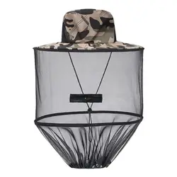 Gorra mosquitera malla abeja insectos para pesca – Verano