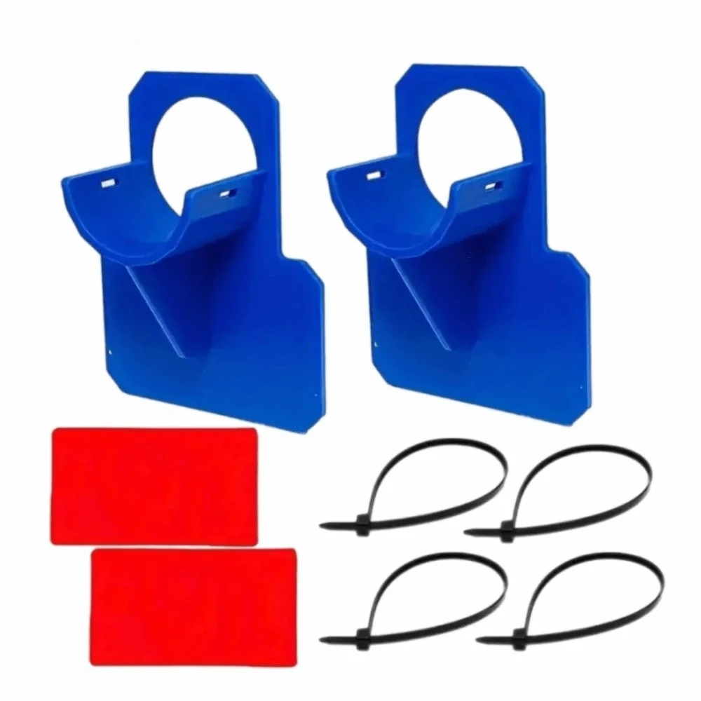 Soporte manguera piscina resistente al óxido con bridas - imagen 3