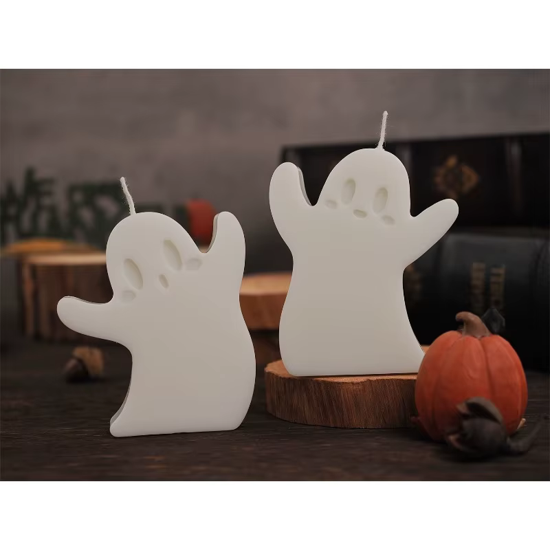 Moldes Silicona Fantasma Halloween para Velas Aromáticas