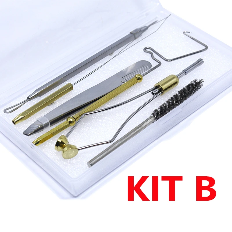 Persuader kit atado de moscas portátil con caja y herramientas - imagen 5