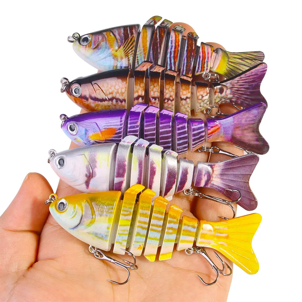 Wobber Pike Carp realista: señuelo duro con doble anzuelo - imagen 5