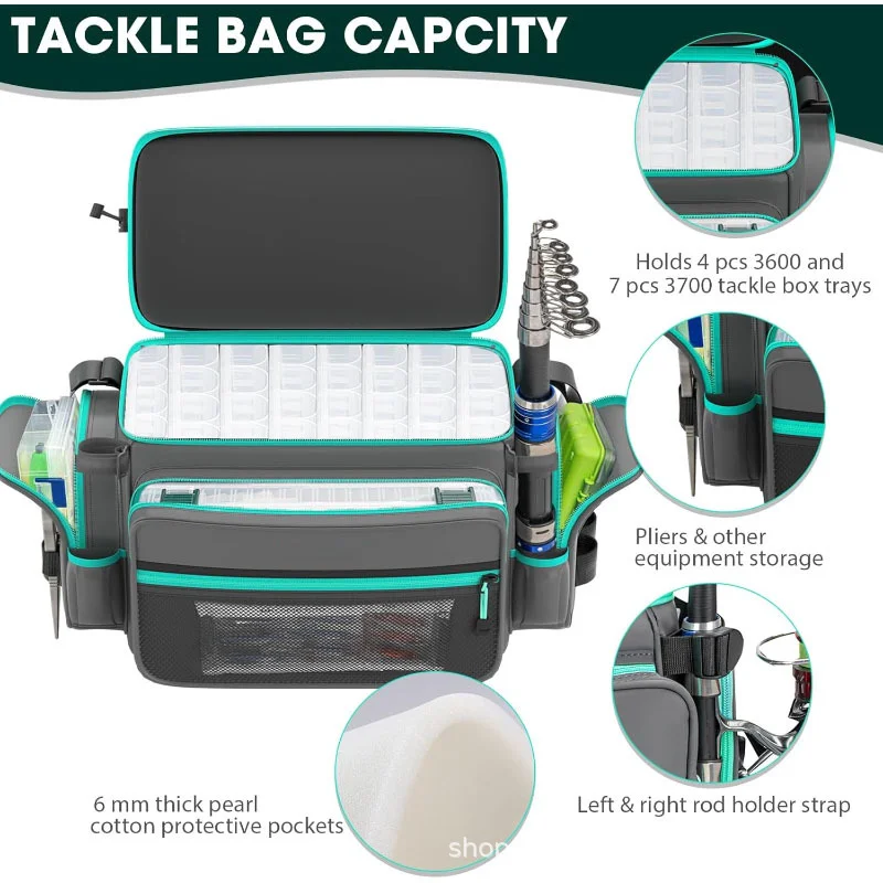 Bolsa de pesca NUNATAK lona impermeable resistente a arañazos - imagen 3