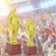 Trofeo de Pesca Dorado pentagrama universal para ganadores - imagen 5