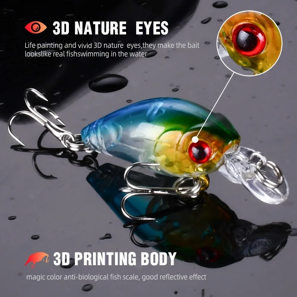 Señuelos Superficie Minnow Flotantes para Bass - imagen 4