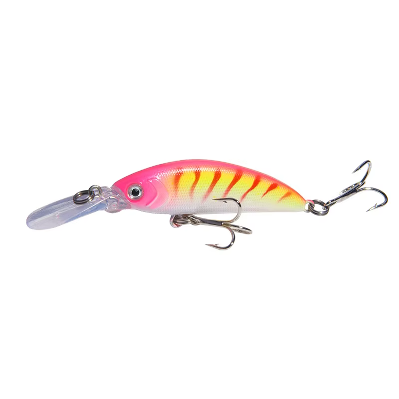 Señuelo Minnow Flotante 70mm 6g – Cebo multifilamento para lubina y carpa - imagen 5