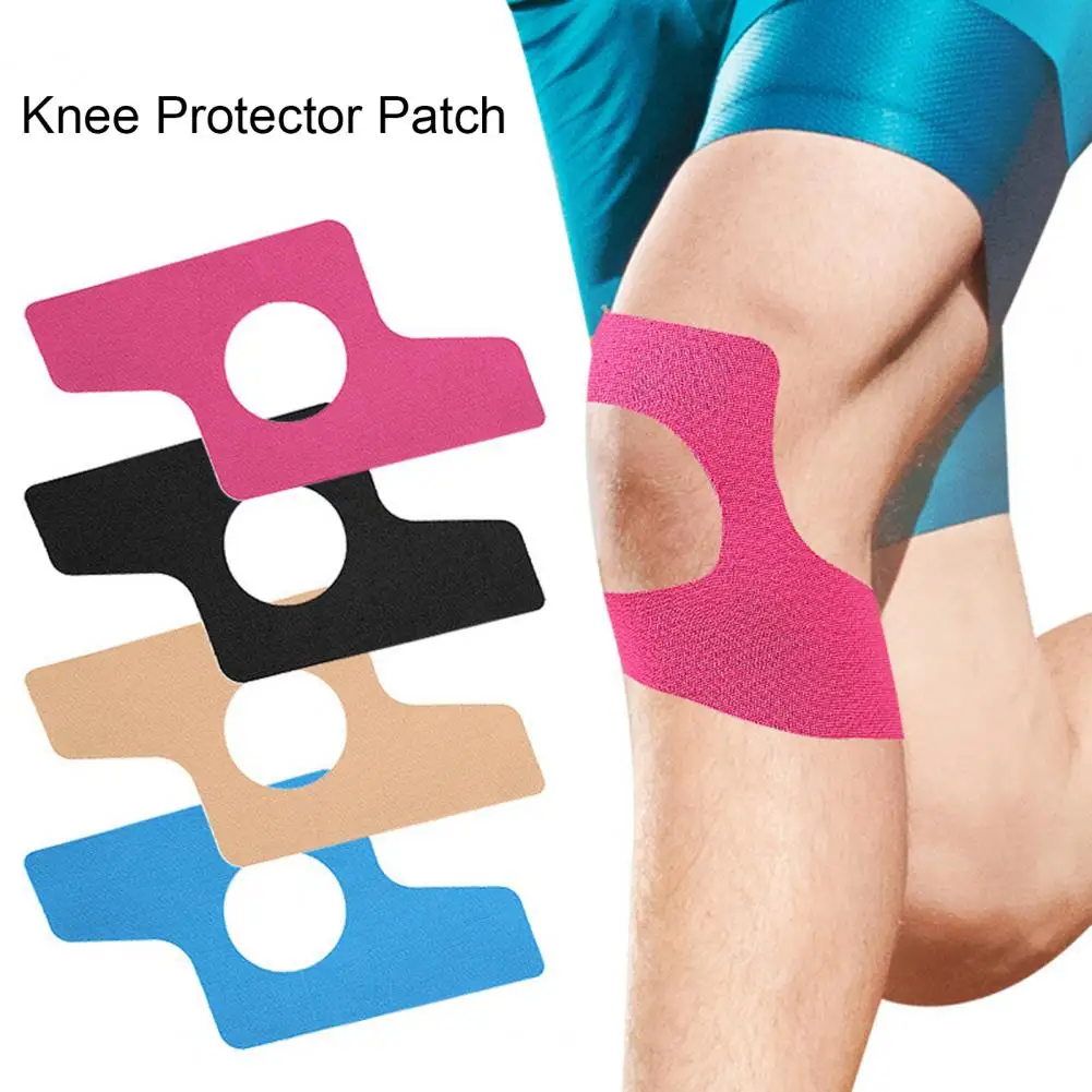 Cinta kinesiológica precortada rodilla - Impermeable alivio muscular - imagen 4