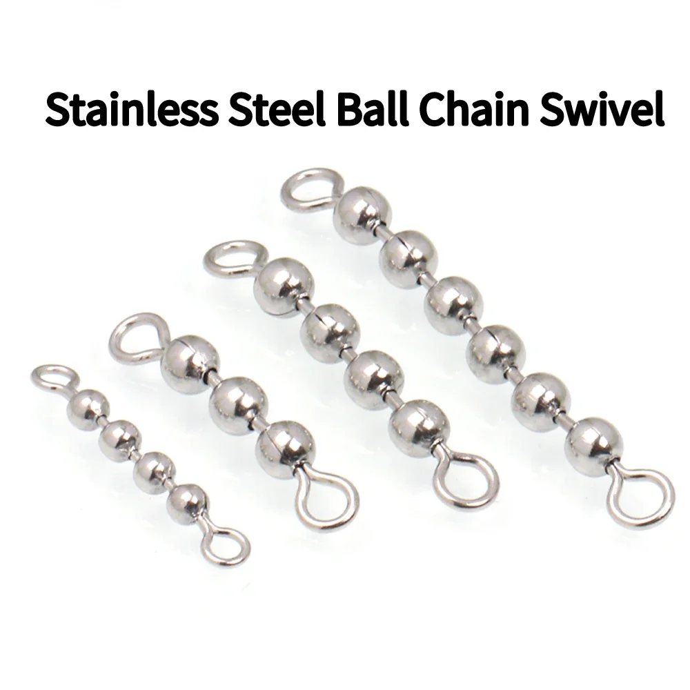 Cadena de bolas giratoria de 4.5mm con 6 cuentas