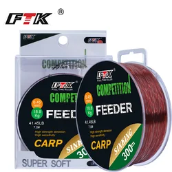 Sedal Nailon Fluorocarbono Carpa Súper Resistente 0.14-0.50mm 15-45LB