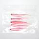 Señuelos giratorios blandos arcoíris con lentejuelas para pesca