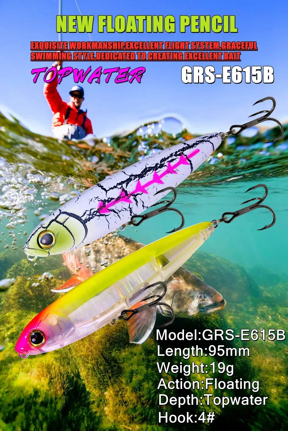 Topwater Greenspid