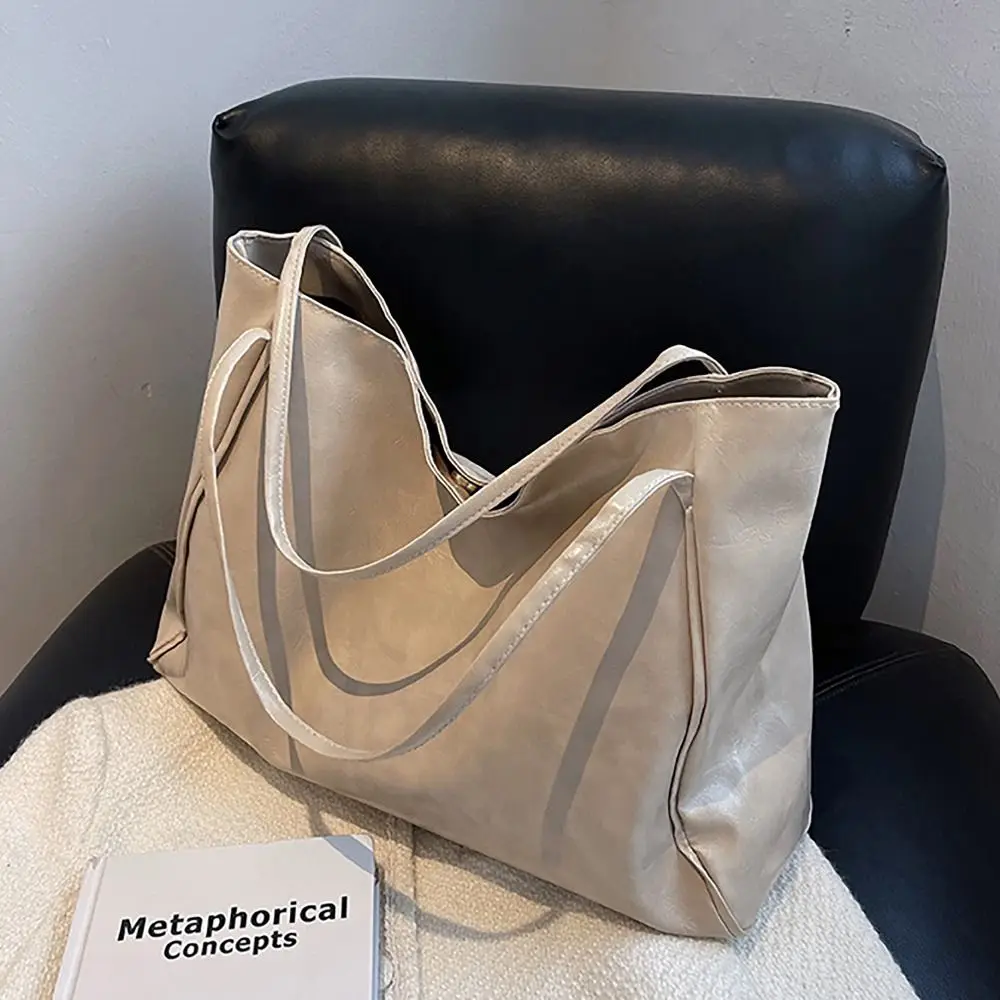 Bolso de mano y hombro PU gran capacidad para mujer – viaje