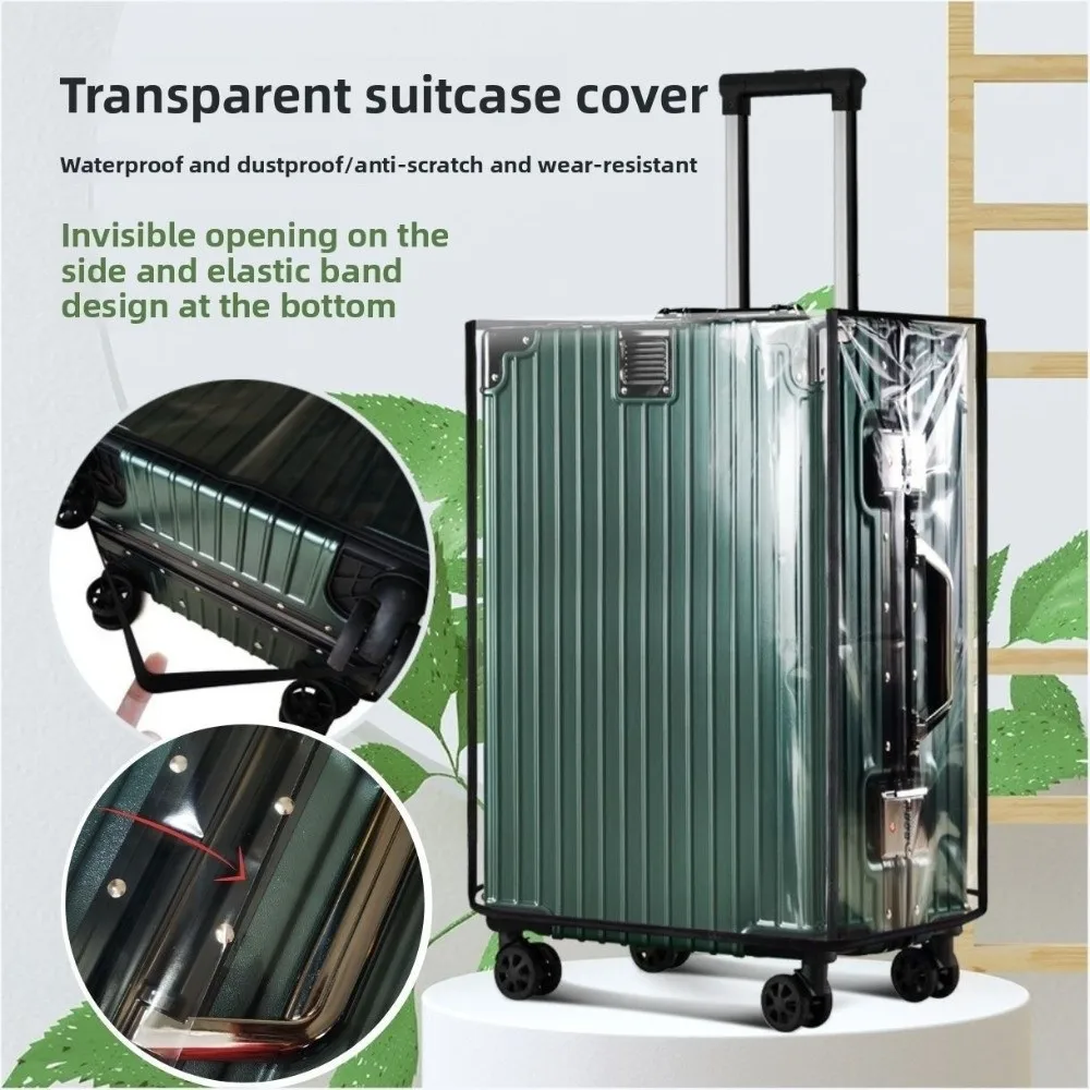 Funda protectora maleta PVC transparente impermeable a prueba de polvo - imagen 3
